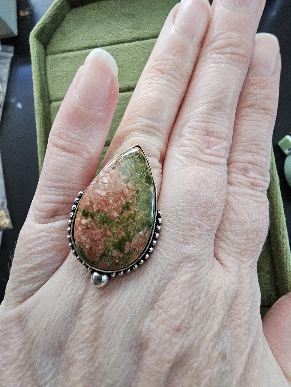 Silver Plated Ring Size 6
